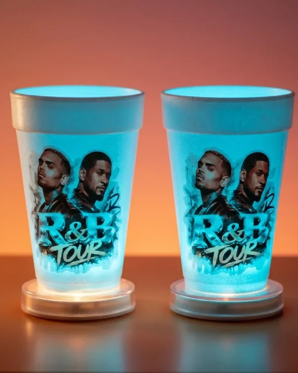 Foam Cups with LED Lights