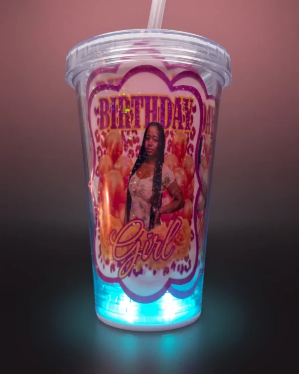 LED 16oz Plastic Cups